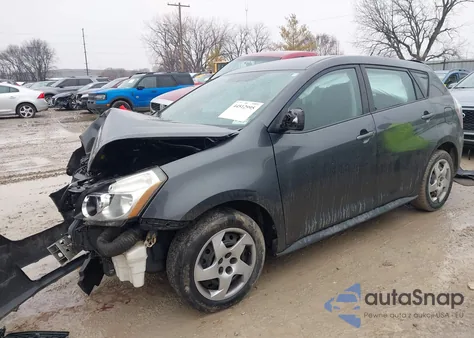 2009 Pontiac Vibe from USA, damaged, VIN 5Y2SP67849Z461892